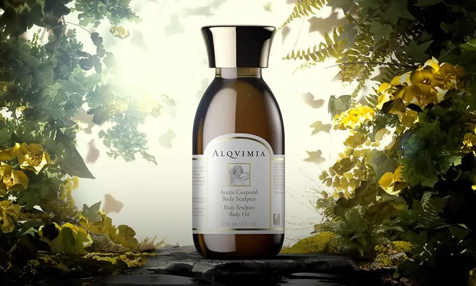 Alqvimia Body Sculptor Körperöl zwischen Blüten
